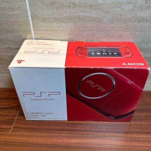 PSP 3000 Console, Radiant Red, 3859 From Japan