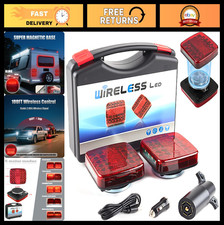 Wireless Trailer Lights Magnetic Set, IP67 Waterproof Car led Trailer Light