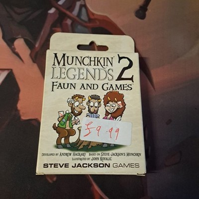Munchkin Legends 2: Faun and Games Expansion - Steve Jackson Games
