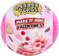 Miniverse Make It Mini Food 2026 Valentine's Day Pack NOT EDIBLE 