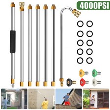 Gutter Cleaning Tool Pressure Washer Extension Lance/Wand Spray Gun Jet Wash Rod