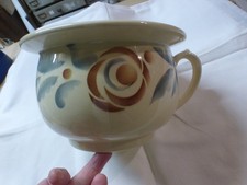 trés Ancien pot de chambre vase de nuit  en céramique de digoin