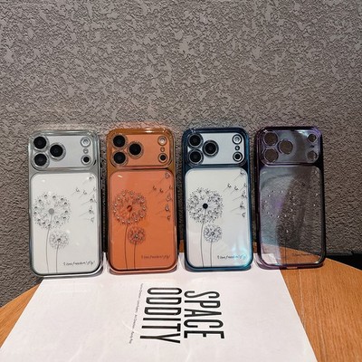Dandelion TPU+Diamond Case Cover for Apple iPhone 17 Pro Max