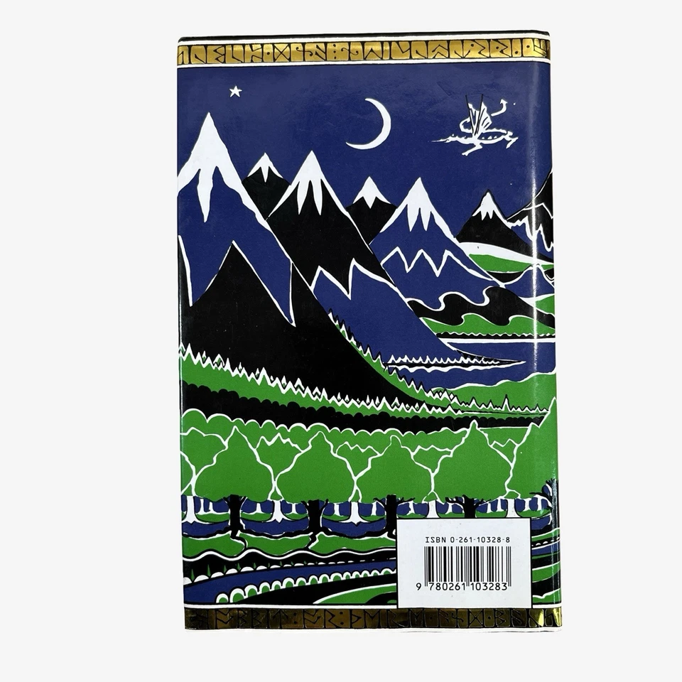 The Hobbit J R R Tolkien 1995 Illustrated Hardcover Prelude Lord Of The Rings - Image 3 of 4