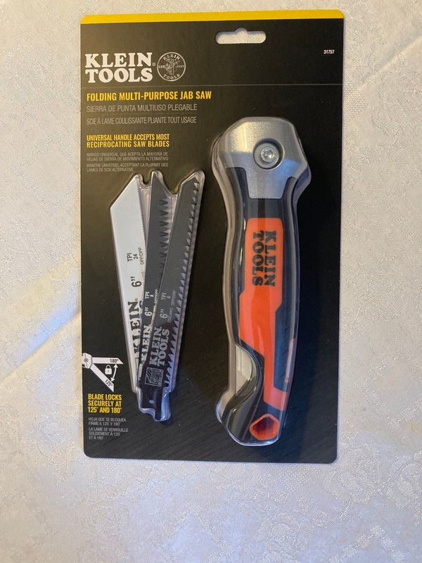 KLEIN TOOLS Folding Multi-Purpose Jab Saw 31757 NEW IN THE PACK / unused ^^^^^^^
