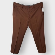 NEW Amazon Essentials Mens Slim Dress Pants | 42x29 | Brown | Business Office