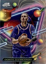 Donte DiVincenzo 2023-24 Topps Chrome Cosmic #84 New York Knicks