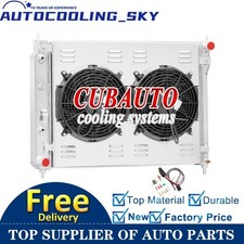 3-row Aluminum Radiator Shroudfan Fit 2008-2015 Chevy Captiva 08-10 Saturn Vue