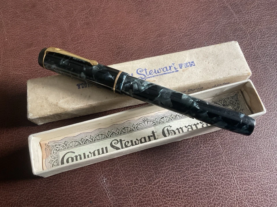 Conway Stewart No.45 Lever Filler Fountain Pen Fully Restored - Image 2 of 4