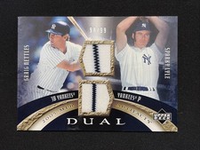 2005 Upper Deck Artifacts Dual Artifacts Graig Nettles Sparky Lyle /99 Game Used