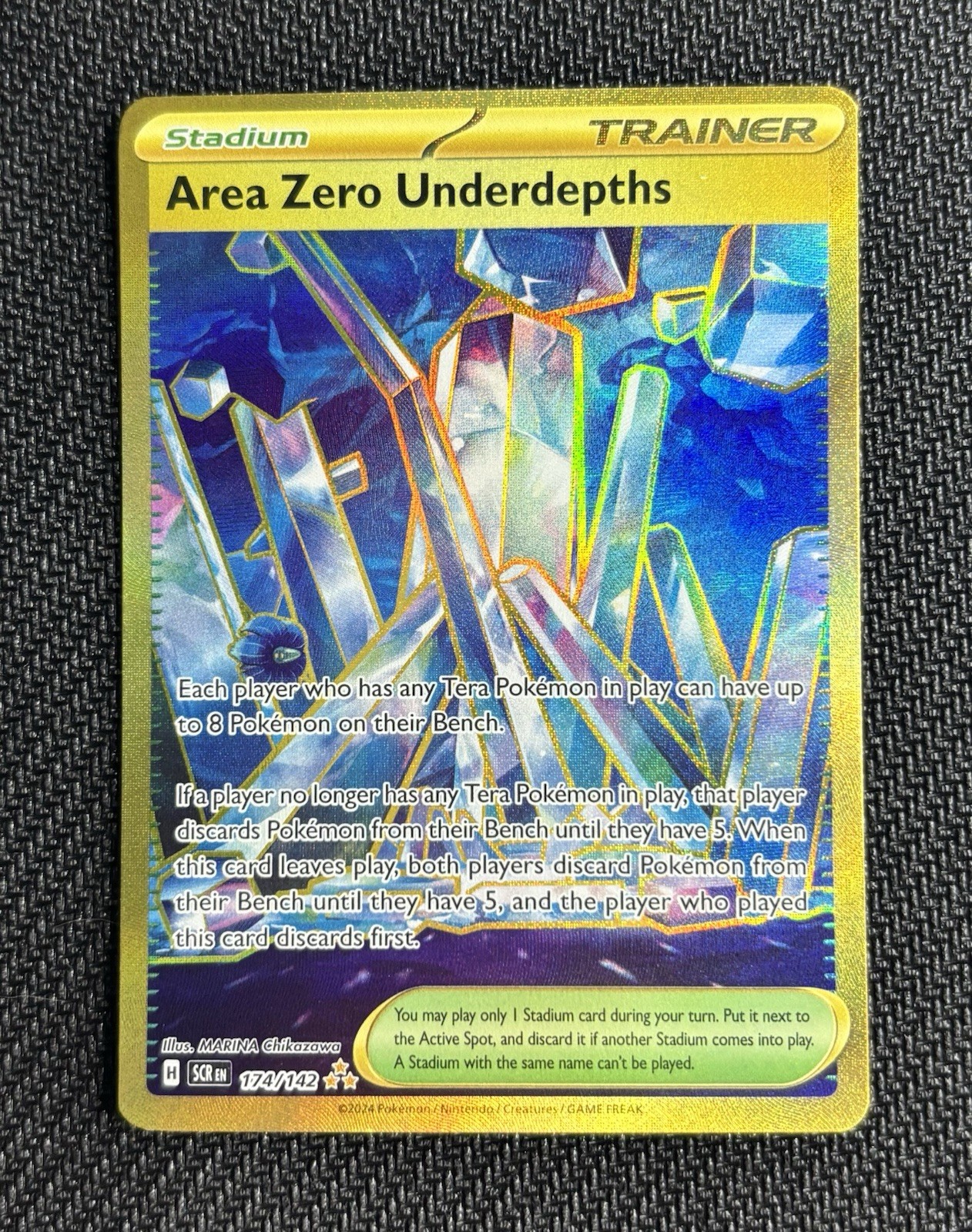 Area Zero Underdepths 174/142 Sv07: Stellar Crown Holo