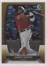 2023 Bowman Chrome Gold Refractor 47/50 Gabriel Moreno #59 0dp1