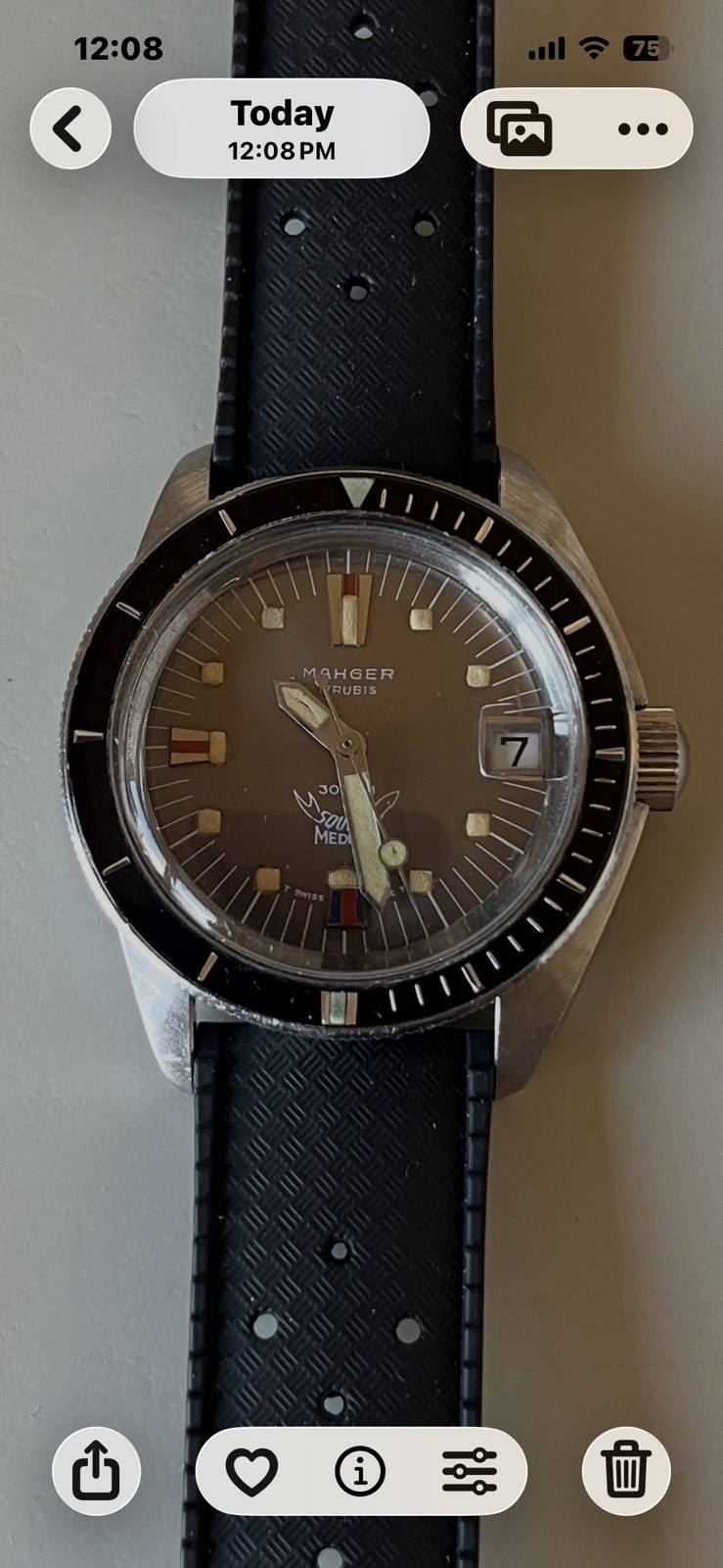Vintage Squale Medium Watch