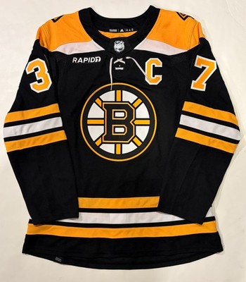 Patrice Bergeron Boston Bruins Adidas Authentic 2022-23 Home Jersey Sz 56