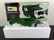 NIB  First Gear 1:34 Waste Management Mack Front-End Loader With Bin 19-2924