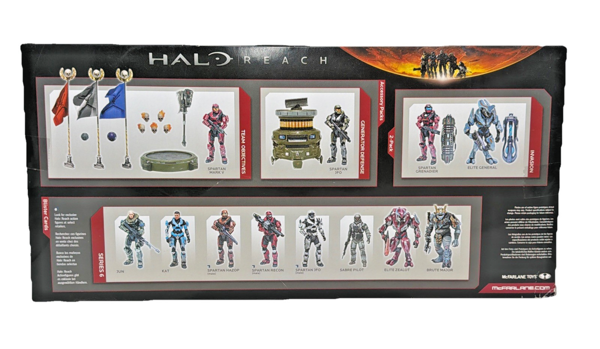 McFarlane Toys Halo Reach Series 6 Team Objective Action Figure