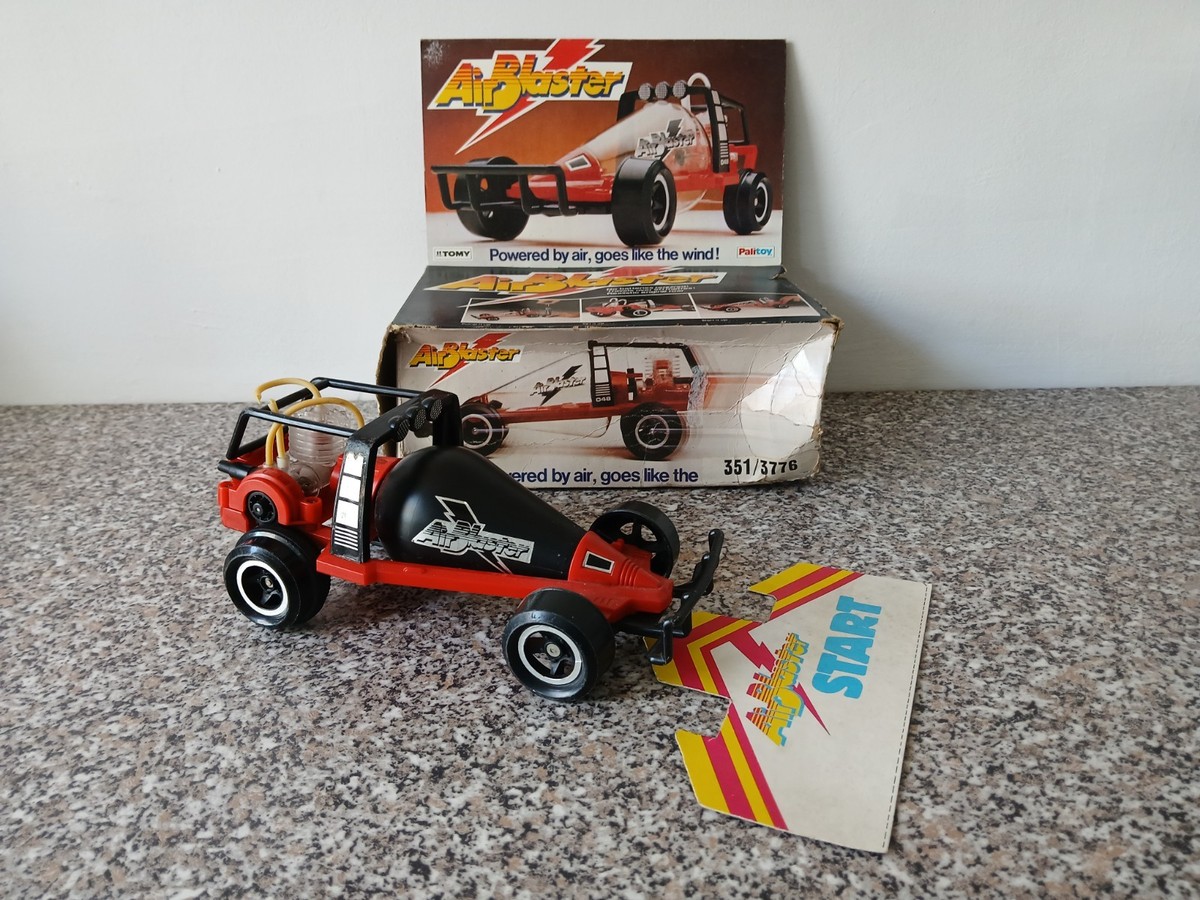 Palitoy TOMY Air Blaster Toy car 1980's vintage not RC UK
