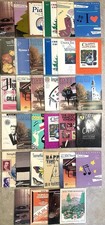 Lot Of 34 Vintage Piano Books - Alfred s, Funtime, Musicals, Bastien, Chordtime
