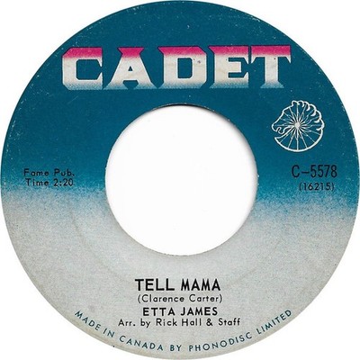 Etta James - Tell Mama / I'd Rather Go Blind, 7'', (Vinyl)