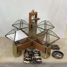 Vintage Fredrick Ramond MCM Mission 4 Light  Chandelier California Collection