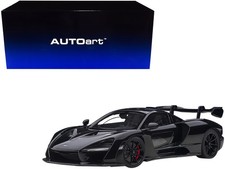 Autoart 76076 1/18 Mclaren Senna Stealth Cosmos Black with Carbon