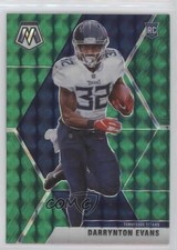 2020 Panini Mosaic Rookies Green Mosaic Prizm Darrynton Evans #233 7iu