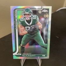 2025 NFL Topps Chrome Jeremy Ruckert Refractor #239