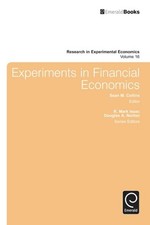 Experiments in Financial Economics, Hardcover by Collins, Sean M. (EDT); Isaa...