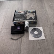 Traveler DV-3010 Digital Camcorder Camera Boxed With Case 1GB Memory Card Faulty