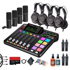 RODE RODECaster Pro II  Headphones  Podcast Microphone  64GB Micro SD  More