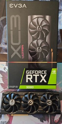 EVGA GeForce RTX 3080 XC3 ULTRA 10GB GDDR6X Graphics Card