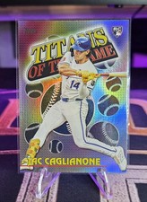 2026 Topps Series 1 - #TOG-12 JAC CAGLIANONE (RC) KC TITANS OF THE GAME 🔥🔥