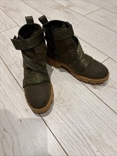 Women’s Nautical Khaki Boots UK6