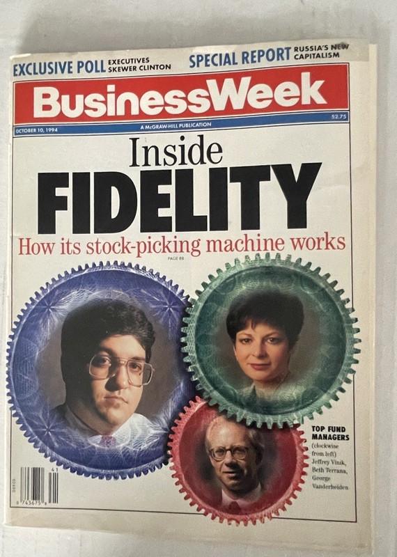 business week magazine October 10, 1994 - Fidelity 