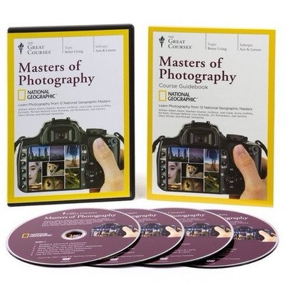 Great Courses - Masters of Photography (DVD, Course Guidebook) *NEW & SEALED*