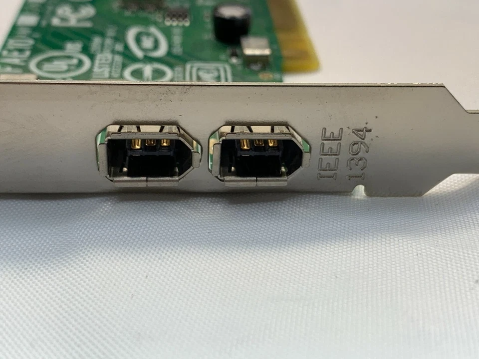 Dell Dual Port IEEE 1394 Firewire PCI Controller Card / 0H924H - Image 3 of 4