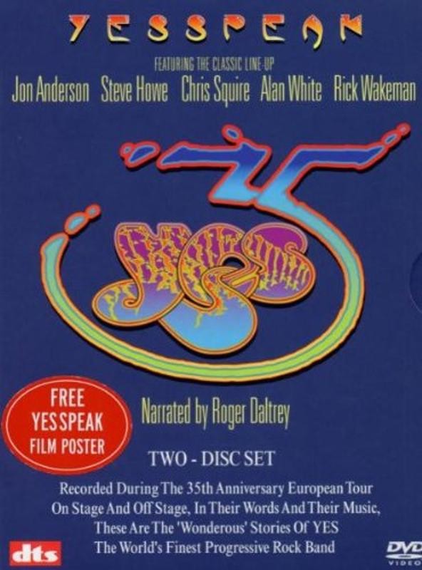 Yes - YesSpeak 35TH ANNIVERSARY EDT +POSTER 2DVD NEU OVP