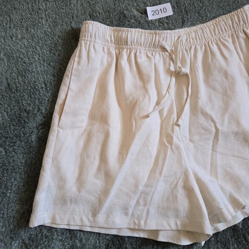 Women's Forever 21 Ivory Drawstring Pull-On Shorts Size Medium - Picture 12 of 20