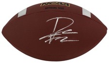 DJ Lagway (GATORS) Signed Wilson NCAA Full Size Football -(SCHWARTZ SPORTS COA)