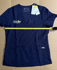 FIGS Scrubs LOT 2 PCS Casma Three-Pocket Tops Women  s S Embroidered CHLA