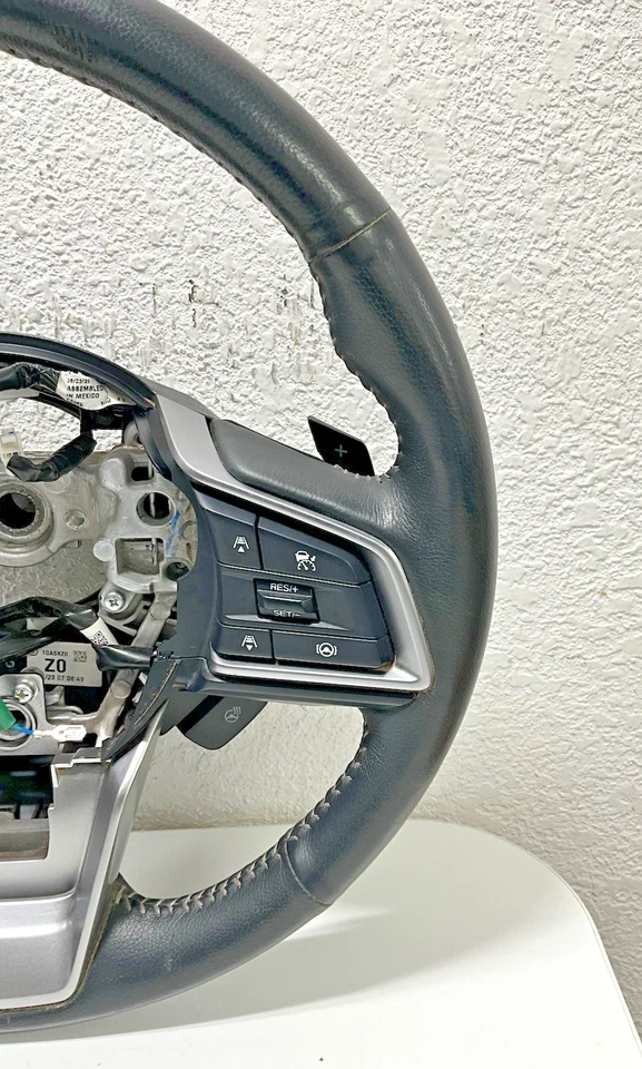 Volante 2024 Subaru Outback Legacy couro preto aquecido fabricante de equipamento original - Imagem 3 de 4