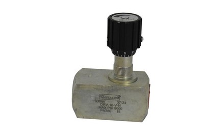 Stauff DRV-16-V-N Adjustable Hydraulic Flow Control Valve 5000 PSI NPT