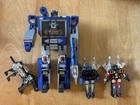 Transformers G1 Vintage 1983 Soundwave Cassette Player W/ Rumble Ravage Frenzy
