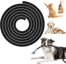 13ft Wire Cover Cable Management Sleeve 1/4" Cord Protector Pet No Chew