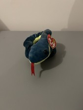 Ty Beanie Baby Hissy - MWMT Snake 1997 