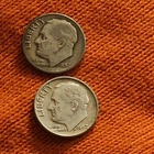 1962 & 1952-D Roosevelt Dimes 90% Silver USA Coins