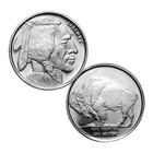 Lot of 2 -  1/10 Oz Silver Buffalo Round