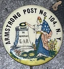G.AR reunion pinback  104th NYV