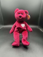 Ty Beanie Baby Valentina DOB February 14, 1998 Bear