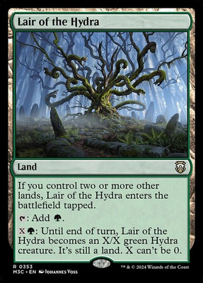 #ad MTG Lair of the Hydra M3C #353 $0.99